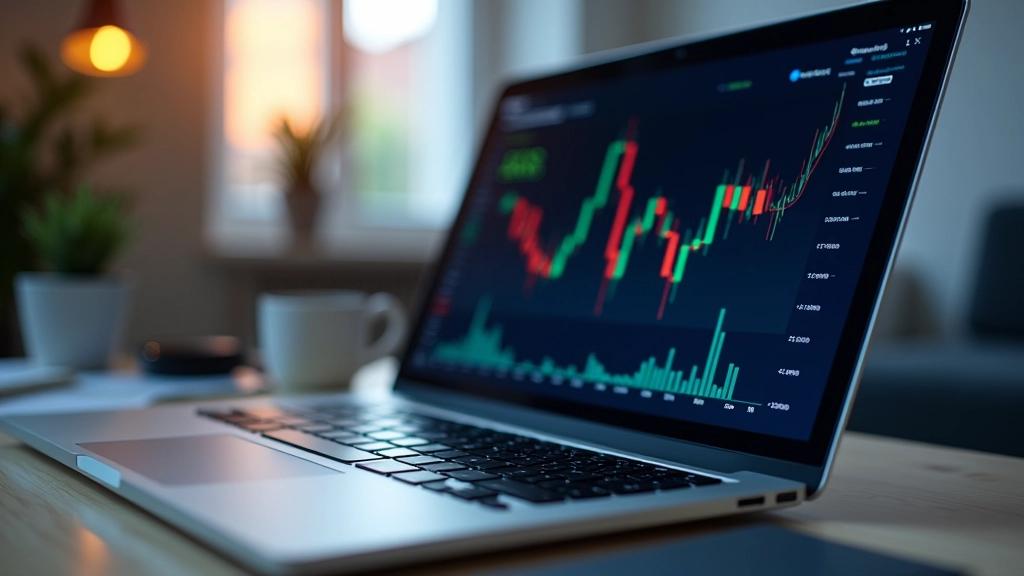 Stock market ticker display showing real-time price movements and company trading data