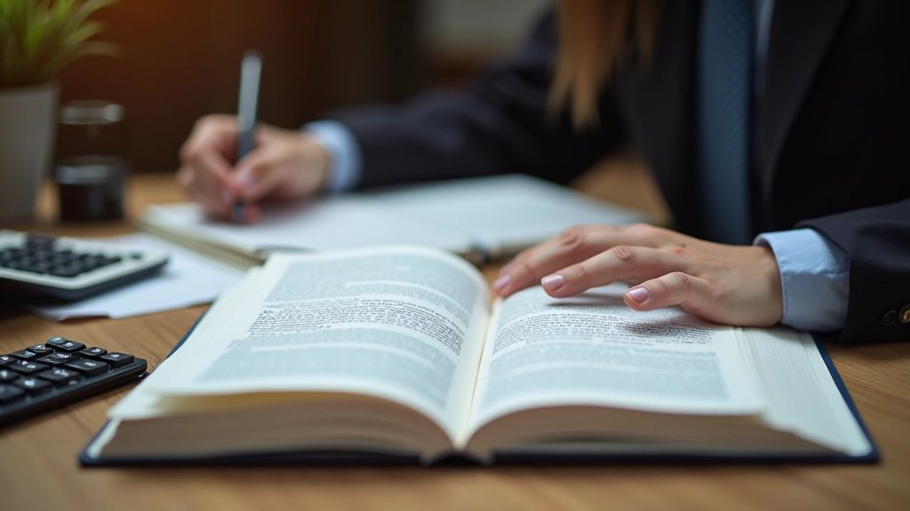Economics textbook with market analysis notes and a calculator on a study desk